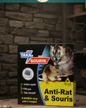 TAKA ANTI RAT   9X10 GR  OZO