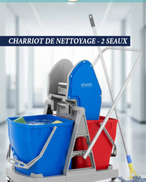 CHARIOT NETTOYAGE 2 SEAU
