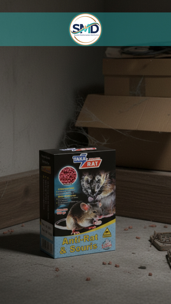 Poudre anti-rats & souris TAKARAT 120G